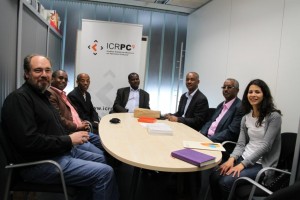 Investigadors d'Etiòpia a la seu de l'ICRPC